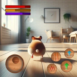 Ícone de Simulador de Hamster: Fuga
